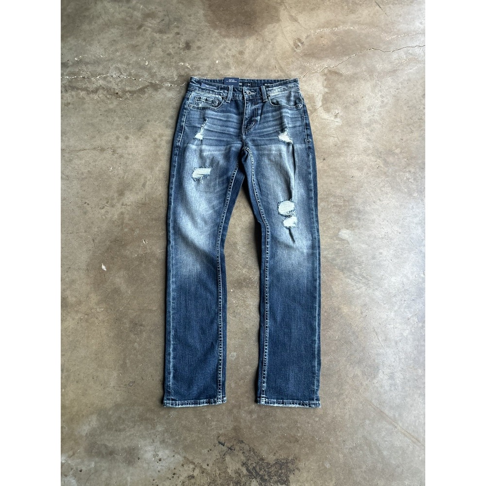 BKE Alec Slim Fit Low Rise Stretch Denim Jeans Mens Tag 29x32 actual 29.5x31 NWT